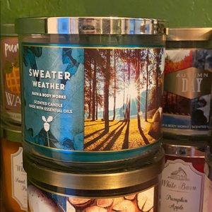 New BBW Sweater weather candle